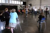 Photo from Mary Neal Research Day, Sadlers Wells April 2008