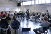 Photo from Mary Neal Research Day, Sadler's Wells April 2008