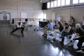 Photo from Mary Neal Research Day, Sadler's Wells April 2008